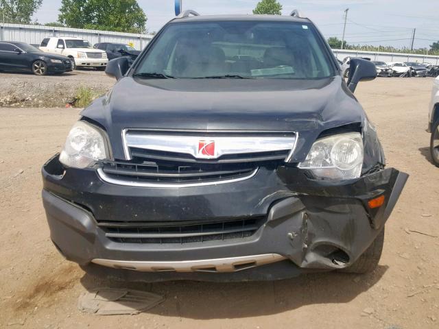 3GSCL33P38S652277 - 2008 SATURN VUE XE CHARCOAL photo 9