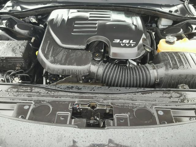 2C3CCABG8CH273597 - 2012 CHRYSLER 300 V6 BLACK photo 7