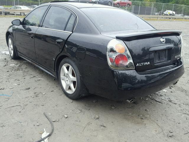 1N4BL11E13C110242 - 2003 NISSAN ALTIMA SE BLACK photo 3