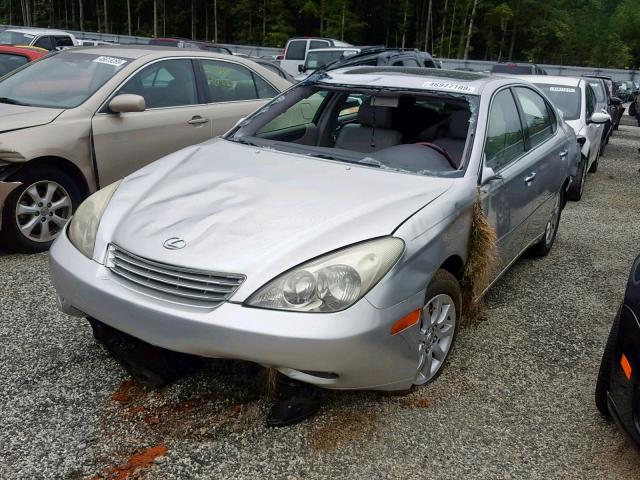 JTHBF30GX30097197 - 2003 LEXUS ES 300 SILVER photo 2