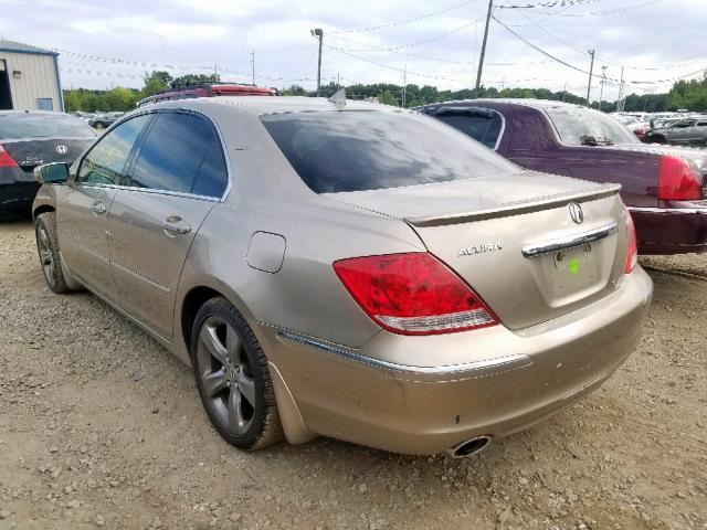 JH4KB16536C011253 - 2006 ACURA RL BROWN photo 3