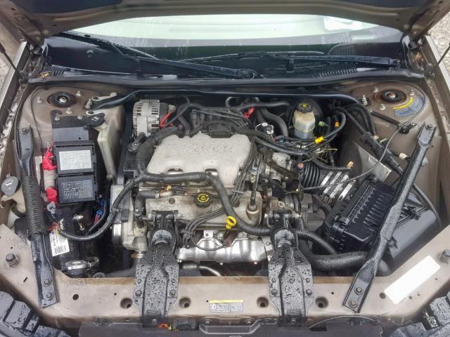 2G1WF52EX29151864 - 2002 CHEVROLET IMPALA BROWN photo 7