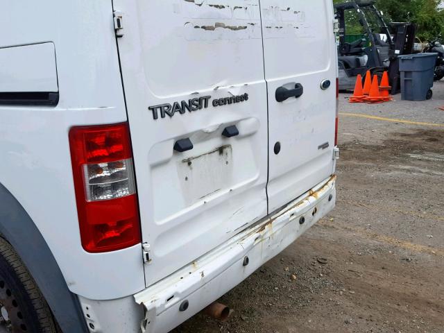 NM0LS7BN6CT080171 - 2012 FORD TRANSIT CO WHITE photo 9