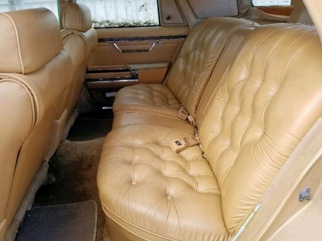 1C3BF66P5HX776839 - 1987 CHRYSLER FIFTH AVEN BEIGE photo 6