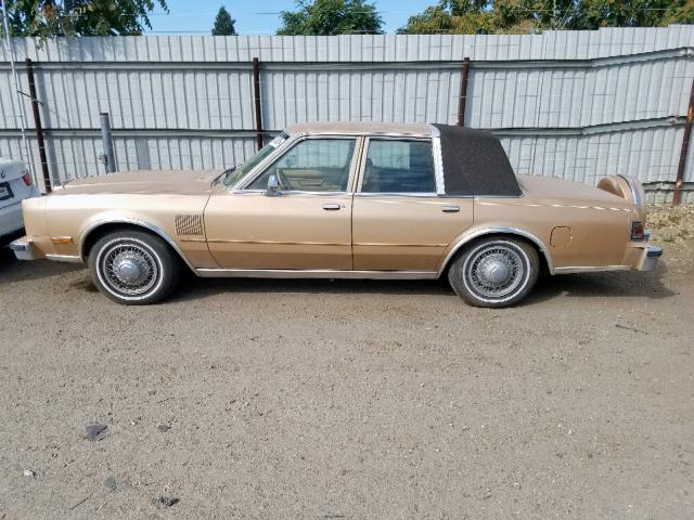 1C3BF66P5HX776839 - 1987 CHRYSLER FIFTH AVEN BEIGE photo 9