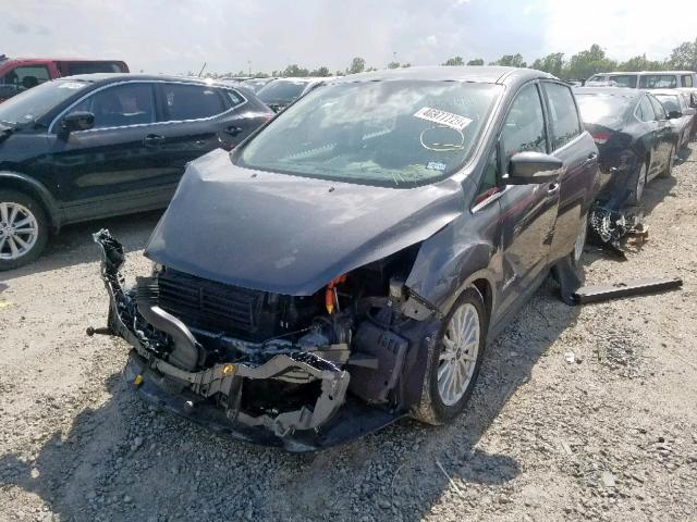 1FADP5BU8GL117155 - 2016 FORD C-MAX SEL GRAY photo 2