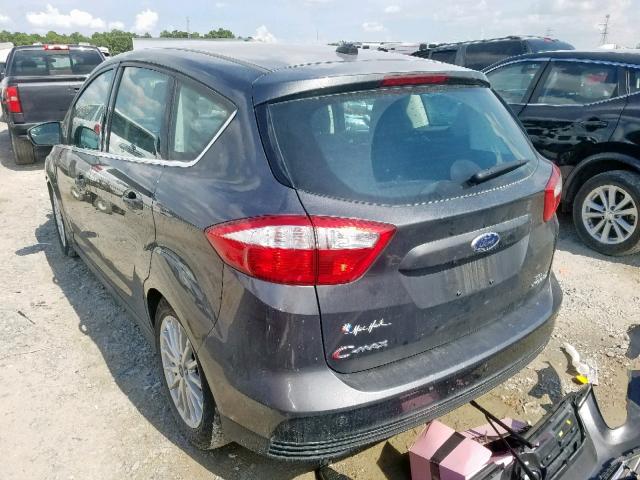 1FADP5BU8GL117155 - 2016 FORD C-MAX SEL GRAY photo 3