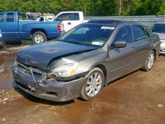 1HGCM66816A038889 - 2006 HONDA ACCORD EX TAN photo 2