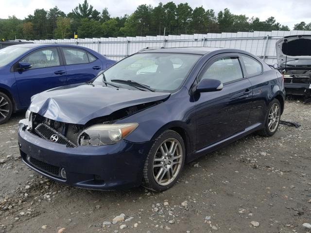 JTKDE177670202520 - 2007 TOYOTA SCION TC Mavi foto 2