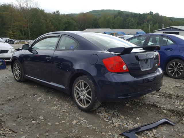 JTKDE177670202520 - 2007 TOYOTA SCION TC Mavi foto 3