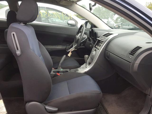 JTKDE177670202520 - 2007 TOYOTA SCION TC Mavi foto 5