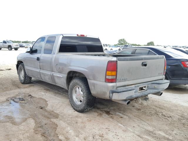 2GTEC19T711153514 - 2001 GMC NEW SIERRA GRAY photo 3