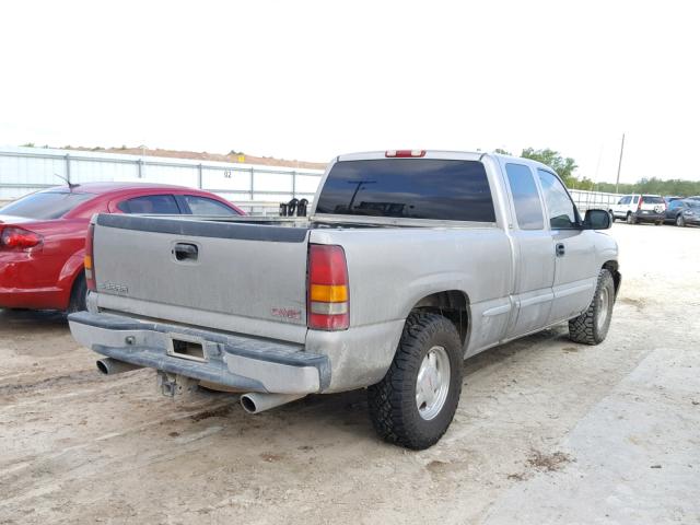 2GTEC19T711153514 - 2001 GMC NEW SIERRA GRAY photo 4