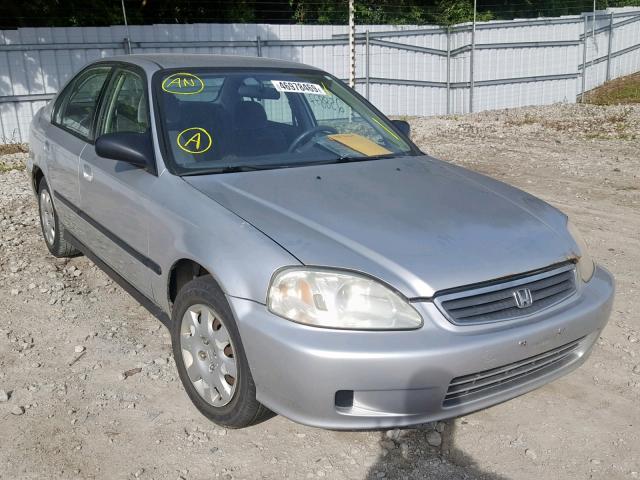 2HGEJ6614YH927114 - 2000 HONDA CIVIC BASE SILVER photo 1