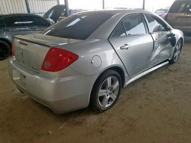 1G2ZM577484204630 - 2008 PONTIAC G6 GXP SILVER photo 4