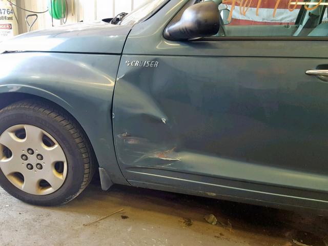 3A4FY48B56T266362 - 2006 CHRYSLER PT CRUISER BLUE photo 9