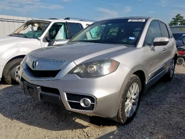 5J8TB2H25BA002141 - 2011 ACURA RDX SILVER photo 2