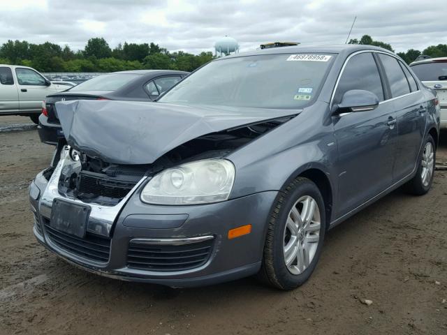 3VWEF71K47M196591 - 2007 VOLKSWAGEN JETTA WOLF GRAY photo 2