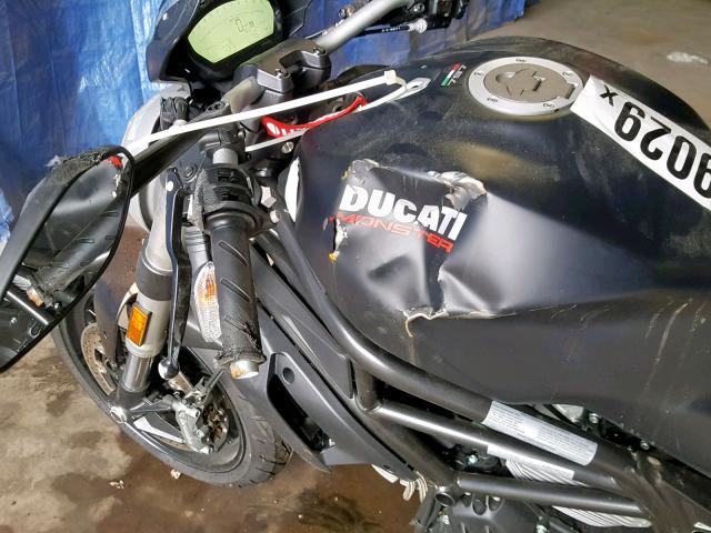 ML0MADBM9JT001041 - 2018 DUCATI MONSTER 79 BLACK photo 9