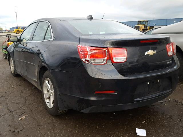 1G11B5SAXDF334744 - 2013 CHEVROLET MALIBU LS შავი ფოტო 3