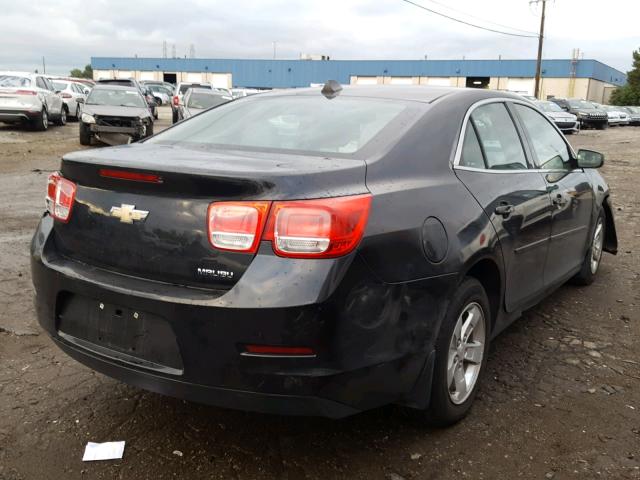1G11B5SAXDF334744 - 2013 CHEVROLET MALIBU LS შავი ფოტო 4