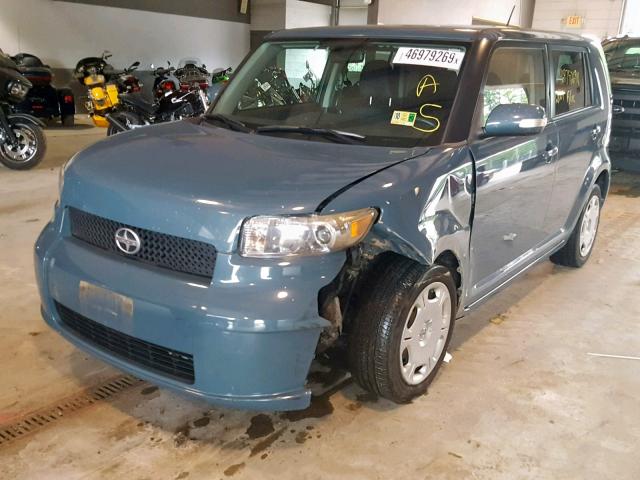 JTLKE50E891085166 - 2009 TOYOTA SCION XB 绿色 照片 2