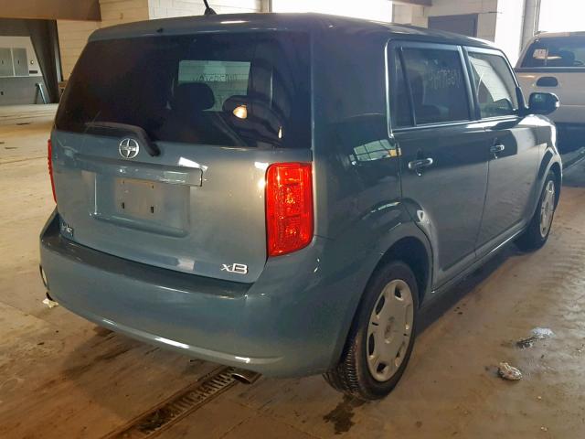 JTLKE50E891085166 - 2009 TOYOTA SCION XB 绿色 照片 4