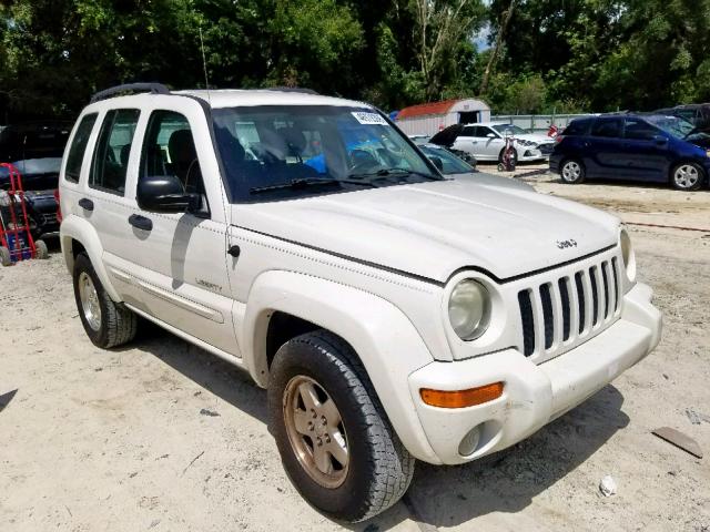 1J4GK58K14W160719 - 2004 JEEP LIBERTY LI WHITE photo 1