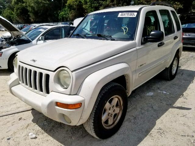 1J4GK58K14W160719 - 2004 JEEP LIBERTY LI WHITE photo 2