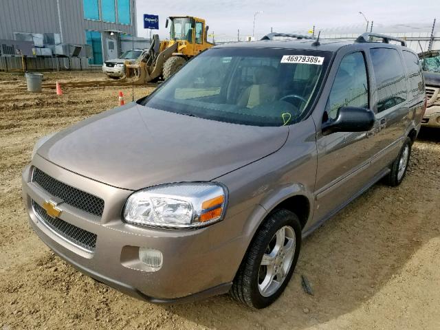 1GNDV33L26D222154 - 2006 CHEVROLET UPLANDER L BEIGE photo 2