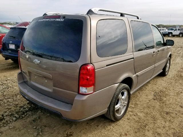 1GNDV33L26D222154 - 2006 CHEVROLET UPLANDER L BEIGE photo 4