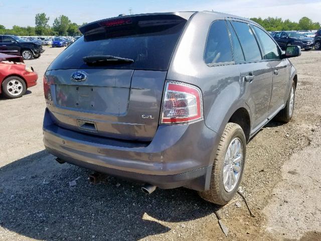 2FMDK3JC2ABA68463 - 2010 FORD EDGE SEL SILVER photo 4