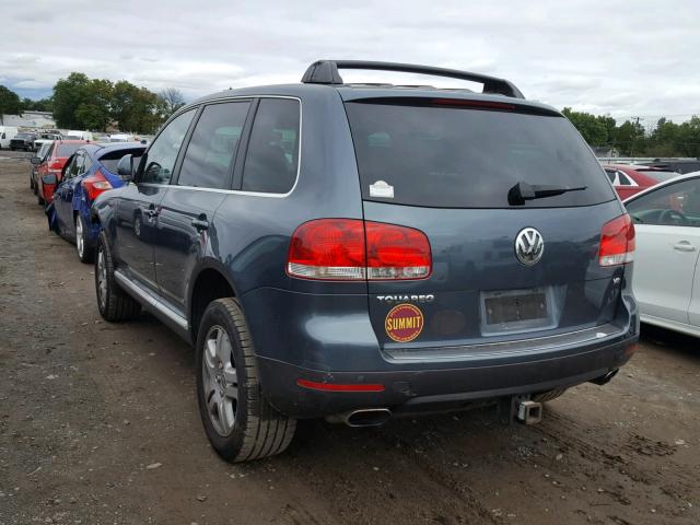 WVGZM77L55D071517 - 2005 VOLKSWAGEN TOUAREG 4. BLUE photo 3