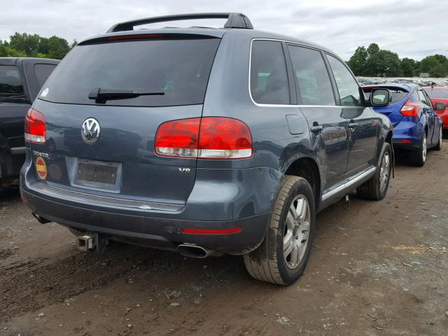 WVGZM77L55D071517 - 2005 VOLKSWAGEN TOUAREG 4. BLUE photo 4