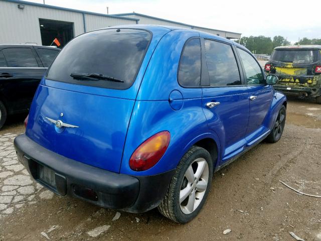 3C4FY78G53T513720 - 2003 CHRYSLER PT CRUISER BLUE photo 4