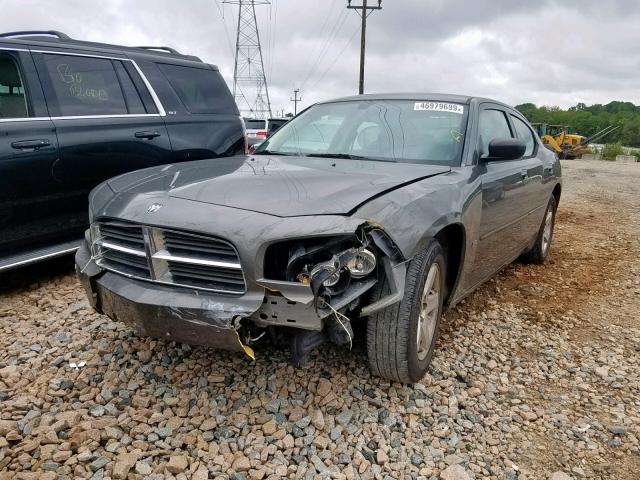 2B3CA3CV5AH197877 - 2010 DODGE CHARGER SX SILVER photo 2