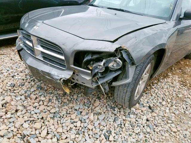 2B3CA3CV5AH197877 - 2010 DODGE CHARGER SX SILVER photo 9