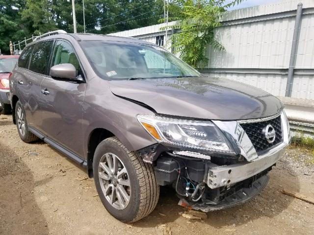 5N1AR2MMXDC673395 - 2013 NISSAN PATHFINDER GRAY photo 1