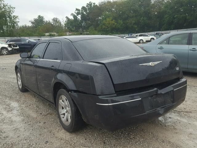 2C3KA53G37H689389 - 2007 CHRYSLER 300 TOURIN BLACK photo 3