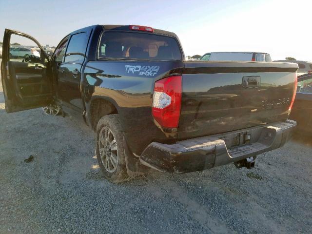 5TFDY5F18JX747491 - 2018 TOYOTA TUNDRA CRE BLACK photo 3