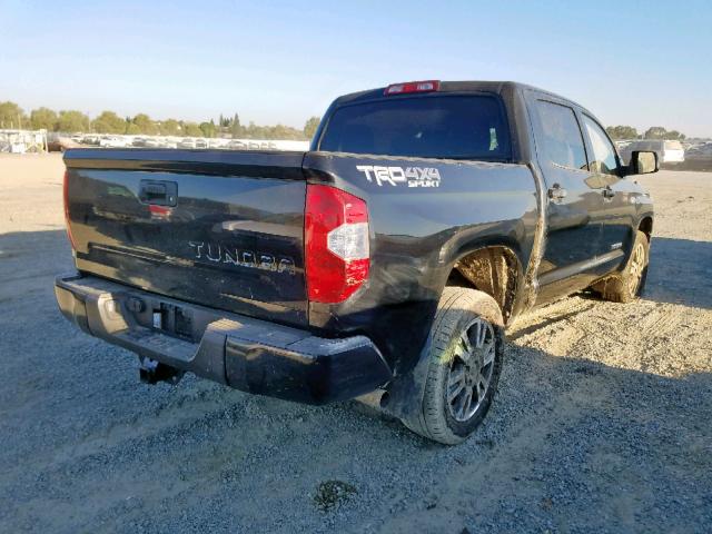 5TFDY5F18JX747491 - 2018 TOYOTA TUNDRA CRE BLACK photo 4