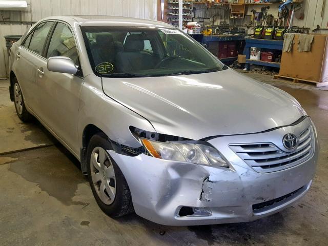 4T4BE46K98R027018 - 2008 TOYOTA CAMRY CE SILVER photo 1