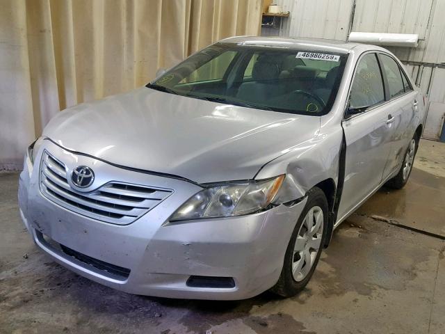 4T4BE46K98R027018 - 2008 TOYOTA CAMRY CE SILVER photo 2