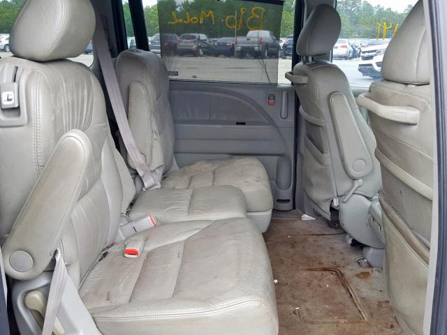 5FNRL38737B098261 - 2007 HONDA ODYSSEY EX GRAY photo 6