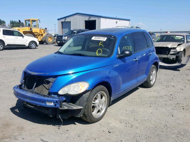 3A8FY68B06T331189 - 2006 CHRYSLER PT CRUISER BLUE photo 2