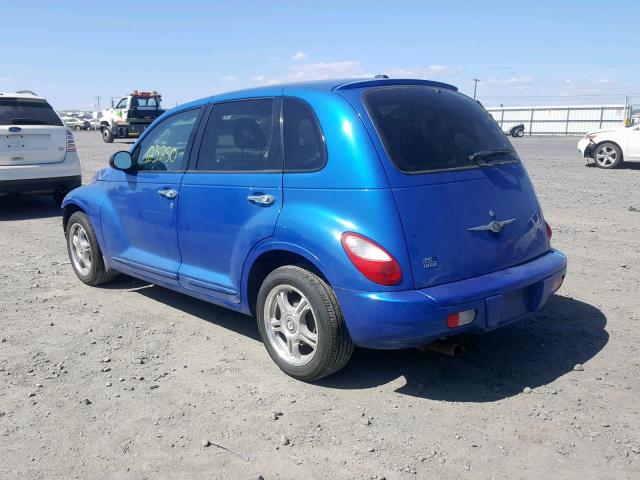 3A8FY68B06T331189 - 2006 CHRYSLER PT CRUISER BLUE photo 3