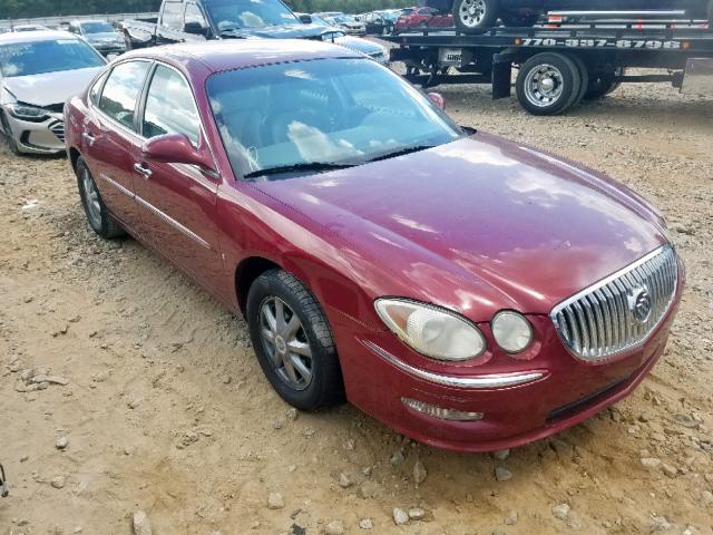 2G4WD582791109943 - 2009 BUICK LACROSSE C RED photo 1