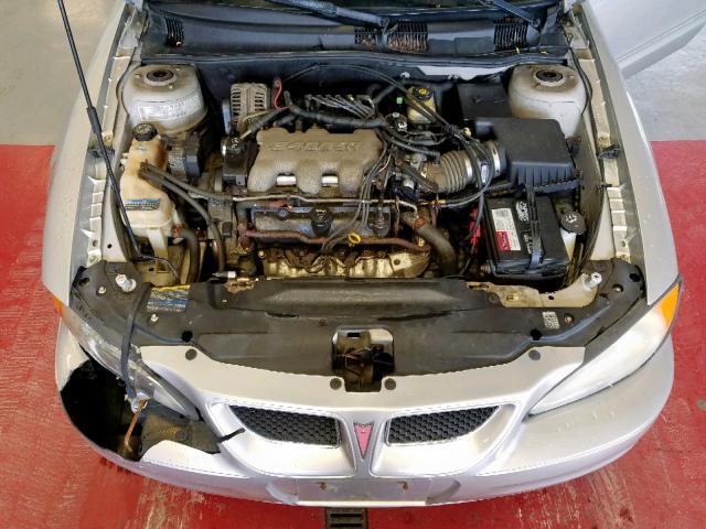 1G2NF52E24M590523 - 2004 PONTIAC GRAND AM S SILVER photo 7