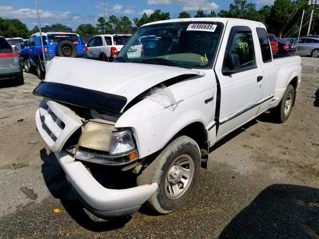 1FTYR14V2XPC00612 - 1999 FORD RANGER SUP WHITE photo 2