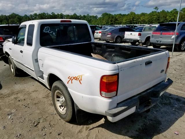 1FTYR14V2XPC00612 - 1999 FORD RANGER SUP WHITE photo 3